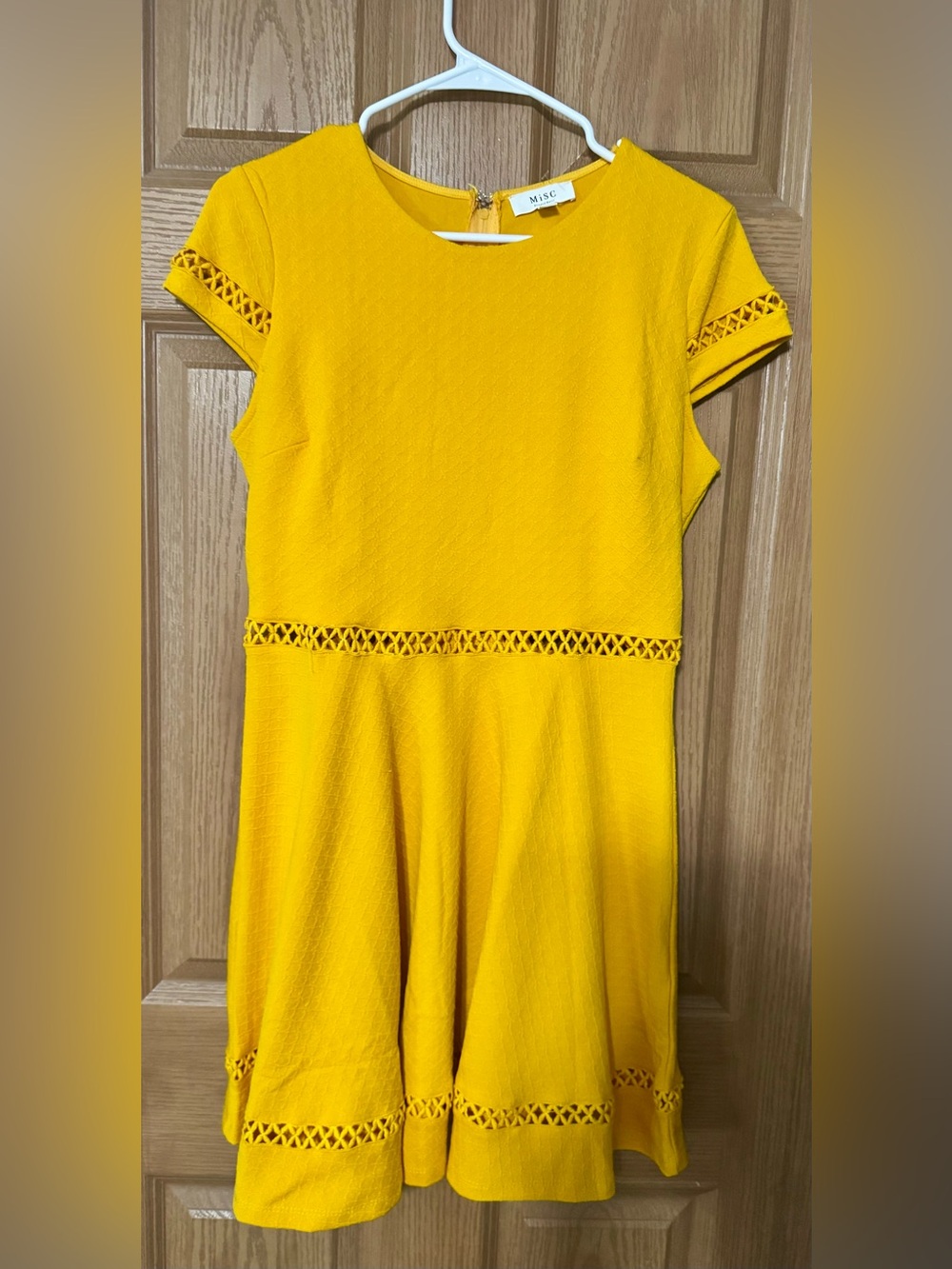 MISC SHORT SLEEVE DRESS LARGE NWOT